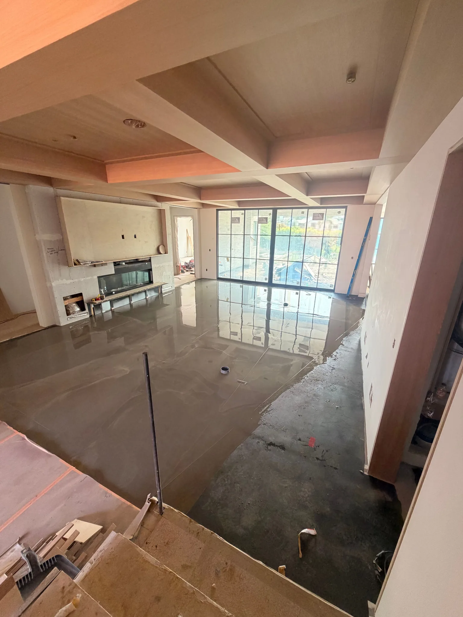 Flat and ready before the hardwood goes down