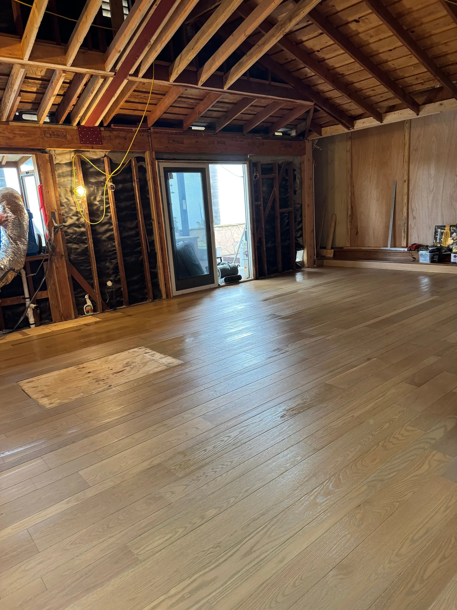 Oak custom stained