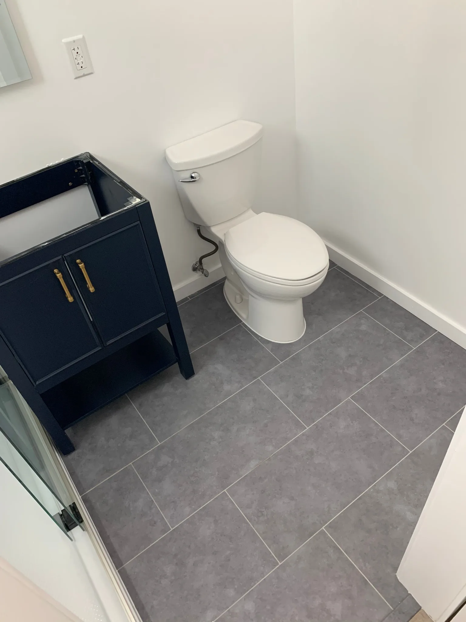 Waterproof tile that looks like stone, warmer underfoot