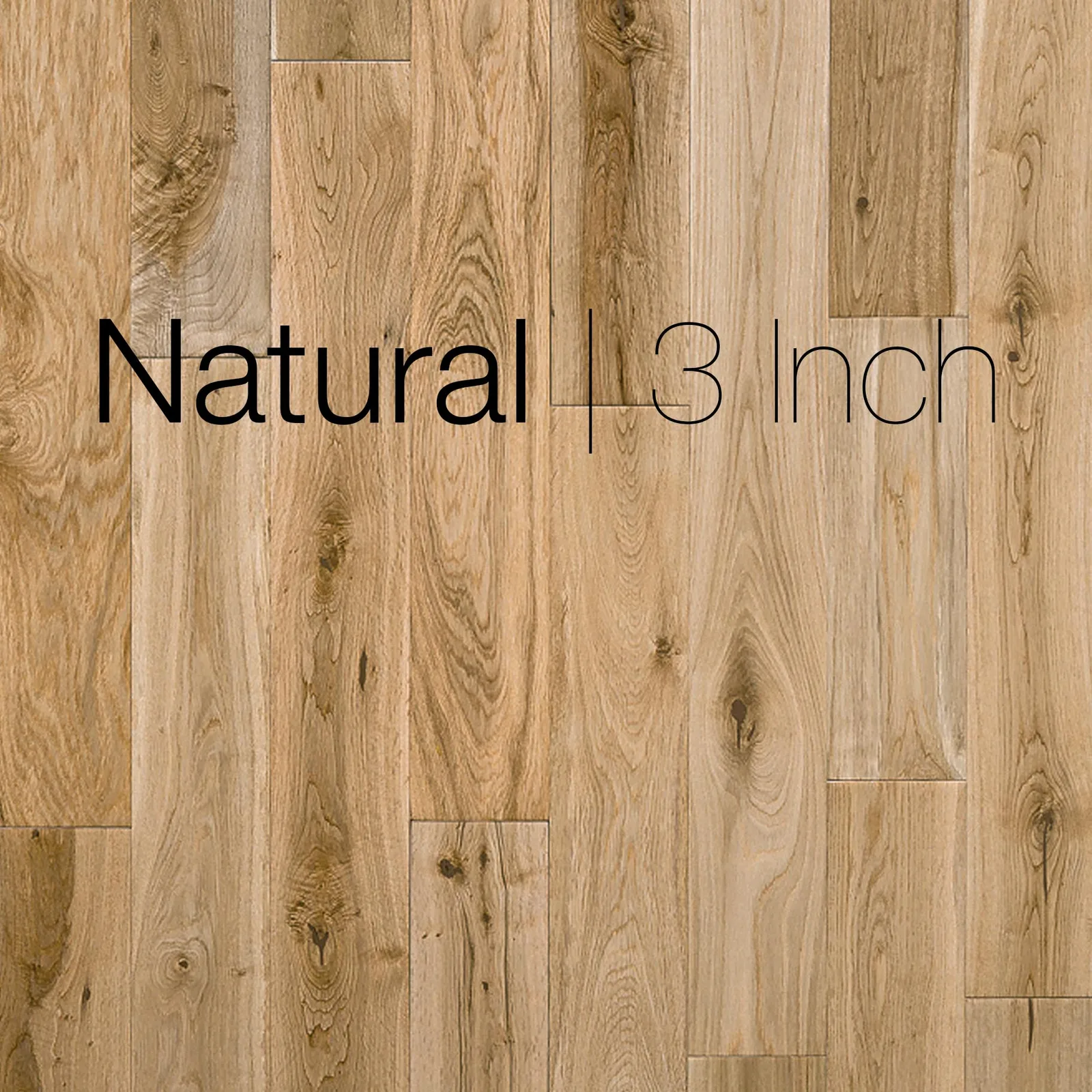 Natural — Allwood 3-Inch Solid
