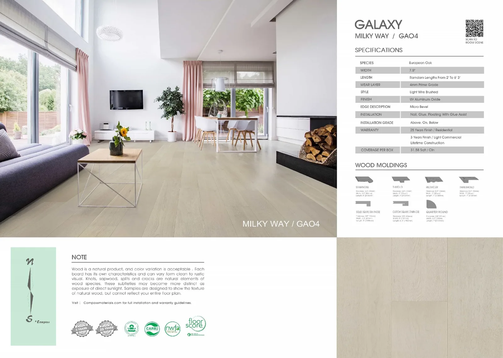 Milky Way room scene 5