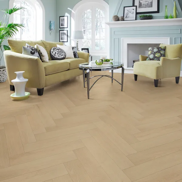 Lyra-Herringbone — Compass Materials Oak Verse
